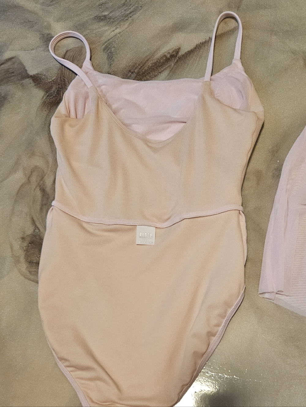 Bloch Pink Leotard With Mesh Skirt Adult Small - Picture 4 of 4